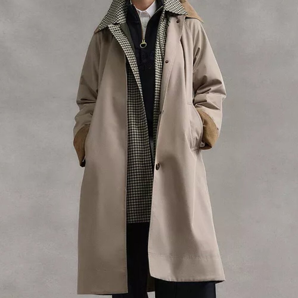 Barbour Beige Trench Coat